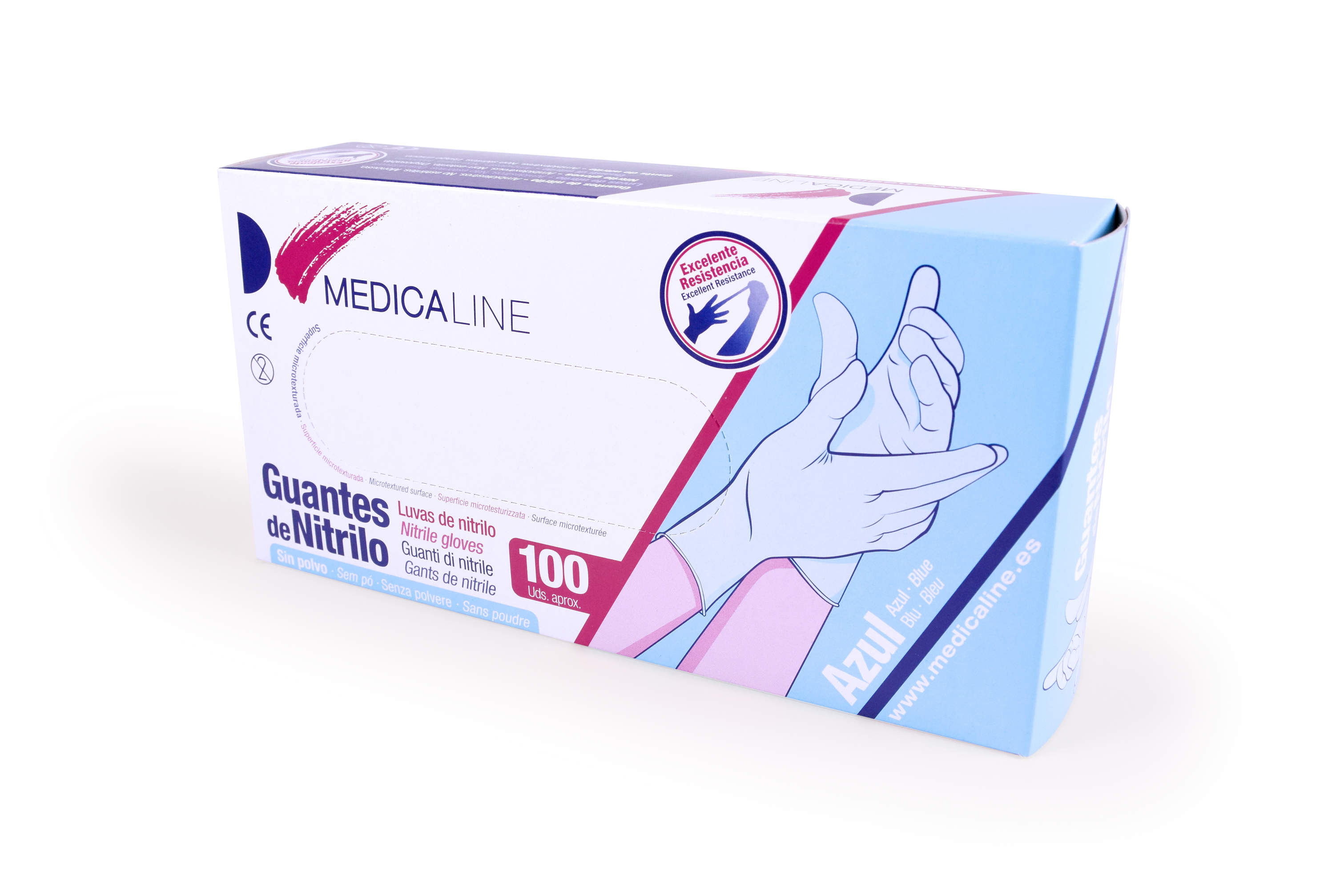 guantes de nitrilo Medicaline